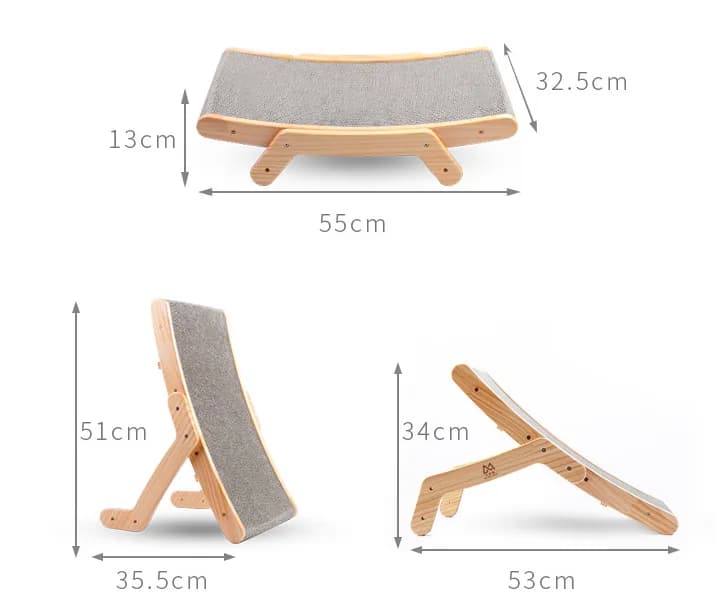 Origamo – Griffoir-couchage modulable