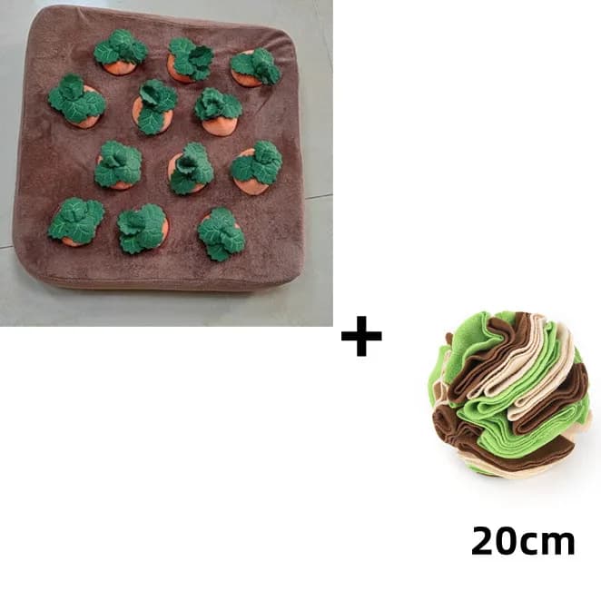 Carroty – Jouet de fouille en peluche
